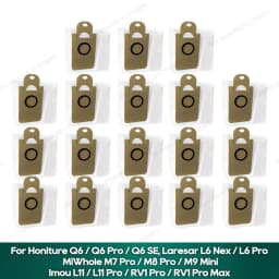 Dust Bag Compatible for Honiture Q6 / Q6 Pro / Q6 SE, Laresar L6 Nex / L6 Pro, Imou L11 / L11 Pro, RV1 Pro Max, MiWhole M9 Mini