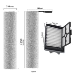For Tineco Floor One Switch S6\Stretch S6 Parts Wet Dry Vacuum Cleaner Consumable Roller Brush HEPA Filter Accessories