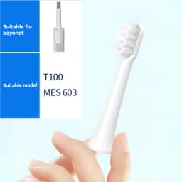 6/12Pcs Replacement Brush Heads For MIJIA T100 Mes603 Electric Toothbrush Vacuum DuPont Soft Bristle Suitable Nozzles
