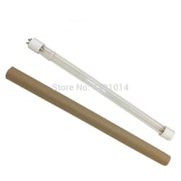 12W 25W 4 Pins Quartz Glass Ultraviolet Sterilizing Lamp For Water UV Lamp Desinfection For Over Flow UV Sterilizer