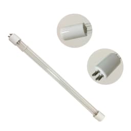 12W 25W 4 Pins Quartz Glass Ultraviolet Sterilizing Lamp For Water UV Lamp Desinfection For Over Flow UV Sterilizer