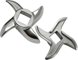 For Meat Grinder Blade Stainless Steel Turtle Back Knife Cross Blade Accessory, 12 Type 22 Type 32 Type Meat Cutter Blade