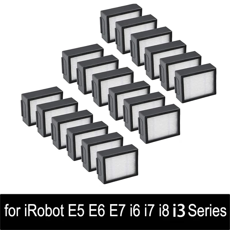 HEPA Filter for IRobot Roomba Evo, i,e Series: E5 E6 E7 I1 I3 I4 I5 I6 I7 I8 E, I, Series Robotic Vacuum Cleaners