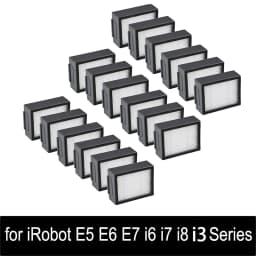 HEPA Filter for IRobot Roomba Evo, i,e Series: E5 E6 E7 I1 I3 I4 I5 I6 I7 I8 E, I, Series Robotic Vacuum Cleaners
