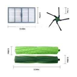 Main Roll Side Brush Dust Bag For iRobot Roomba S9 (9150) S9+ S9 Plus (9550) S Series  Robot Vacuum Cleaner Hepa Filter Accessor