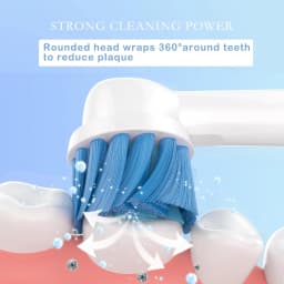 Soft Sensitive Replacement Brush Heads for Oral B Braun Electric Toothbrush Gentle and Comfortable Brushing for Sensitive Gums