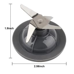Replacement Blender Blade Compatible with Black+Decker Blenders BL2020R,BL2020S,BL2020SC,BL2010BP,BL2010BPA