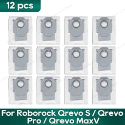 Fit for Roborock Qrevo Pro, Qrevo MaxV, Qrevo S, Qrevo Plus Accessories Mop Hepa Filter Main Side Brush Replacement Parts
