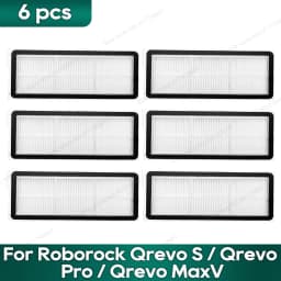 Fit for Roborock Qrevo Pro, Qrevo MaxV, Qrevo S, Qrevo Plus Accessories Mop Hepa Filter Main Side Brush Replacement Parts