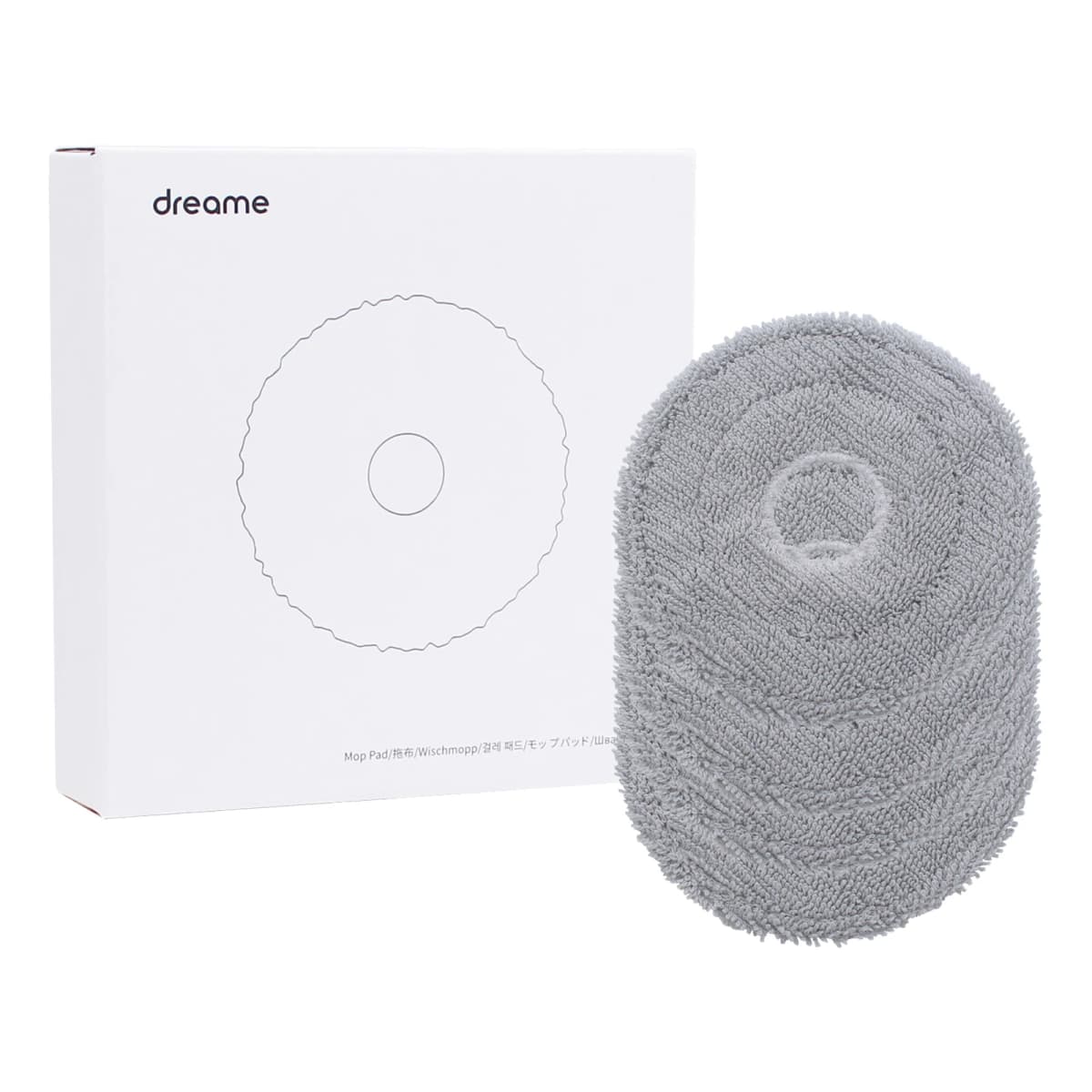 Original Dreame Mop Pad for L10s Ultra / L10 Ultra/L20 Ultra/L10s Pro Ultra/L10s Plus/X40 Ultra/X30 Ultra/L40 Ultra(4-Pack)
