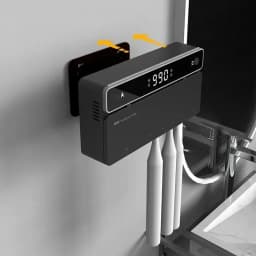 New Multi-function Toothbrush Storage UV Self-cleaning Bathroom Electric Sterilizer Box With Night Light UVC Light Rechargeable