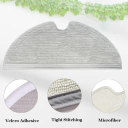 For Dreame D9 / D9 Max / L10 Pro / Trouver LDS Finder Vacuum Parts Main Side Brush Hepa Filter Mop Cloth Water Tank Accessories