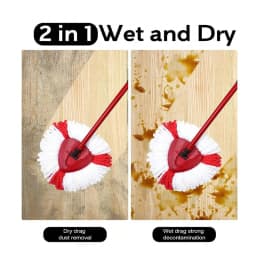 Mop Replacement For Vileda O-cedar Easy Cleaning Head Microfiber Mop Cloth Pads Refills Mop Replacement Heads Mop Head Accessory