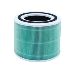 for LEVOIT Core 300 and Core 300S Filte Replacement High-Efficiency Activated Carbon Air Purifier, H13 Grade True HEPA Filter 3-