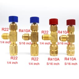 Air Conditioner Fluoride Anti Freeze Hand Safety Valve R410 Refrigerant Refueling Adapter R22 Liquid Safety Valve Switch Tools