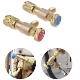 Air Conditioner Fluoride Anti Freeze Hand Safety Valve R410 Refrigerant Refueling Adapter R22 Liquid Safety Valve Switch Tools