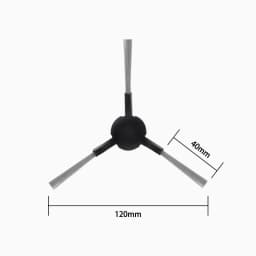 For Xiaomi Robot Vacuum X20 Max / D109GL Parts Accessories Main Brush Side Brush Hepa Filter Mop Cloth Dust Bag Replacement