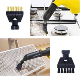 Nylon Round Brushes for Karcher, Kärcher Round Brush Set, Steam Cleaning Brush, Steam Cleaner Karcher SC1 SC2 SC3 SC4 SC5 CTK10