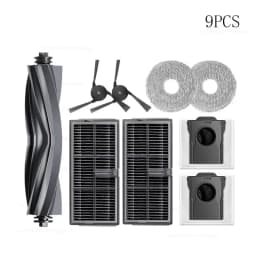 For Dreame L40 ultra / X40 Ultra Accessories Rubber Main Side Brush Cloth Dust Bag HEPA Filter Robot vacuum Replacement Parts