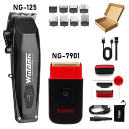 WMARK NG-7901 Electric Shaver 8800RPM Full Metal Mini body Cordless Professional Shaver Hair Trimmer Men's Barber Machine