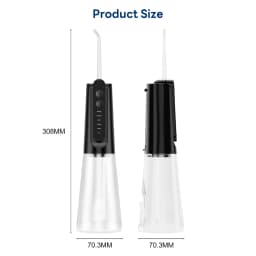 INSMART Water Flosser Dental Portable Oral Irrigator Water Flosser Teeth Whitening Waterproof Water Floss 270ML Teeth Cleaner