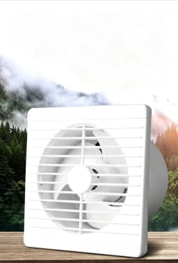 220V 4 inch 6 inch 8inch Hanging Wall White Ventilador Small Ventilator Extractor Exhaust Fans Toilet Bathroom Kitchen Fan
