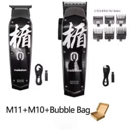 Madeshow M10+ M11 Professional Oil Head Hair Clipper Hair Cutter Titanium Plated Ceramic Blade 7000rpm Hair Salon Trimmer