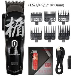 Madeshow M10+ M11 Professional Oil Head Hair Clipper Hair Cutter Titanium Plated Ceramic Blade 7000rpm Hair Salon Trimmer
