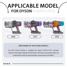 Trigger Lock Power Button Lock On/Off Status Button For Dyson V10/V11/V15 Vacuum Cleaner On Off Control Clamp Status Vacuum