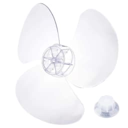 16 Inch 40cm Floor Fan Fan Blades Wind Blade for Standing Pedestal Fan Table Fan Universal Accessories Replacement