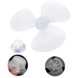 16 Inch 40cm Floor Fan Fan Blades Wind Blade for Standing Pedestal Fan Table Fan Universal Accessories Replacement
