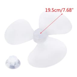 16 Inch 40cm Floor Fan Fan Blades Wind Blade for Standing Pedestal Fan Table Fan Universal Accessories Replacement