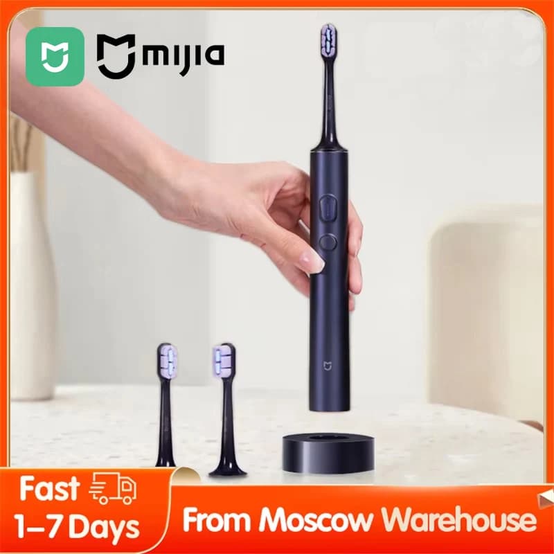 Mijia T700 Sonic Electric Toothbrush LED Display IPX7 Full Machine Waterproof Super Dense Soft Bristle Inductive Charging