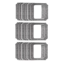 Cleaning Mops for ABIR WD8 Window Cleaner Robot,Reusable Washable Rags for Washing Windows Glass Spare Parts,6/ 12/ 18 pcs cloth