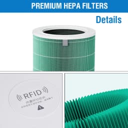 For Xiaomi 4 Filter M16R-FLP-GL (BHR5120GL) Replacement Filter for Xiaomi Air Purifier 4 Filter M16R-FLP-GL (BHR5120GL)