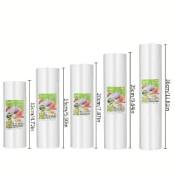 Single roll length 500cm, textured roll bag, vacuum compression bag, plastic preservation bag, food vacuum packaging roll bag
