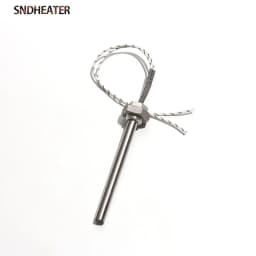 SNDHEATER 1KW Thread Single Head Electric Tube DN15/21mm(1/2") 201SS Tube 12x100-200mm Cartridge Heater 110/220/380V 1pc