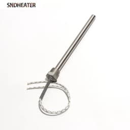 SNDHEATER 1KW Thread Single Head Electric Tube DN15/21mm(1/2") 201SS Tube 12x100-200mm Cartridge Heater 110/220/380V 1pc