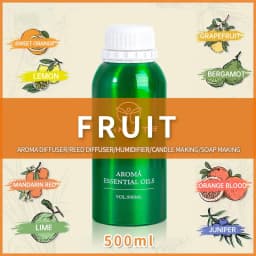 NAMSTE Diffuser Essential Oils Fruit Collection 500ML Fragrance Perfume Oil Flavoring For Home Professional Air Freshener