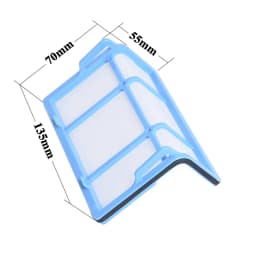 Primary Hepa Filter Side Brush Replacement for ILIFE V3 V3s V5 V5s Pro x5 V55 V50 Robotic Vacuum Cleaner Parts