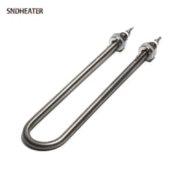 SNDHEATER 110V/220V/380V U Type Heating Element 1KW 1.5KW 2KW 3KW 4KW 304SS Electric Immersion Heater Spare Part 190/210/240MM