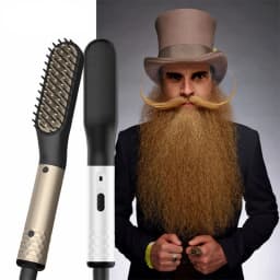 Hot Selling Men'S Beard Straightener Portable Fast Heating Beard Straightener Salon Professional Men'S Styling Tool