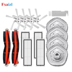 For XiaoMi Dreame Bot W10 Self-Cleaning Robot Vacuum And Mop Main Side Brush HEPA Filter Mop Pad Dust Box Vacuum Cleaner Parts