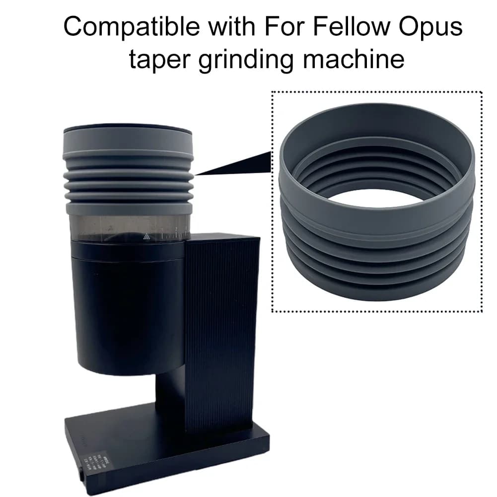 1pcs Coffee Silicone Bellow For Fellow OPUS Coffee Grinder 12*12*7cm Espresso Coffee Hopper Bellow Espresso Makers Parts