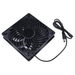 Solar Powered Fan Exhaust Fan12V 10W Waterproof Dual Exhaust Fan Air Extractor For Camping Greenhouse Kitchen Animal House