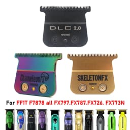 Professional Barber Trim Barbershop Original Replacement Carbon Steel Knife Head DLC Blade for BAB787 &707Z JUCAI PRO F7878