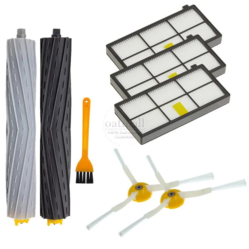 Spare Parts For IRobot Roomba 800 900 Series 805 860 870 871 880 890 960 980 990 Roller Brush Side Brush HEPA Filter Replacement
