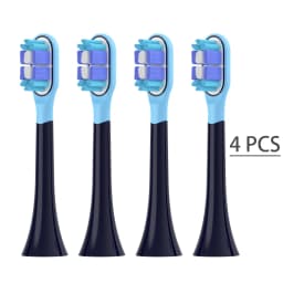 Replacement Toothbrush Heads for Mijia T301/T302/T501C Xiaomi Sonic Electric Toothbrush DuPont Soft Bristle Nozzles with Caps