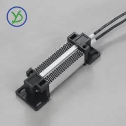 12V 24V 110V 220V 100W Insulated PTC Ceramic Air Heater AC DC Electric Heater Heating Apparatus Element 54A1 98x32mm