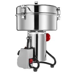 4500G Commercial Grain Grinder High Speed 4500W Cereals Medicinal Materials Spices Powder Crusher Stainless Steel Coffee Grinder
